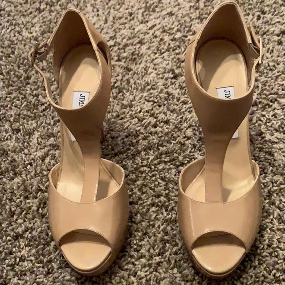Authentic Jimmy Choo Platform Sandals